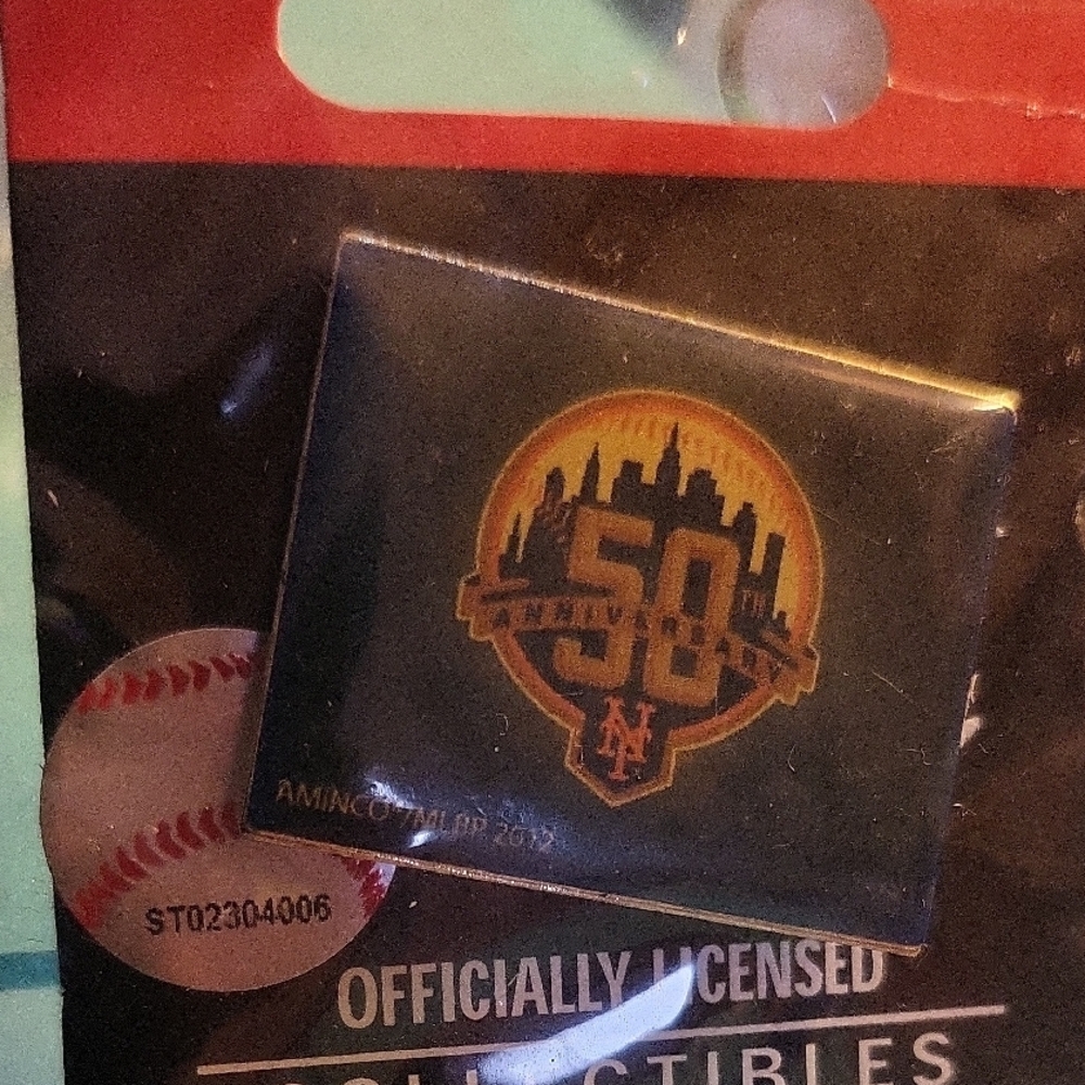 Aminco Black and Gold 50th Anniversary Pin - Picture 2 of 5